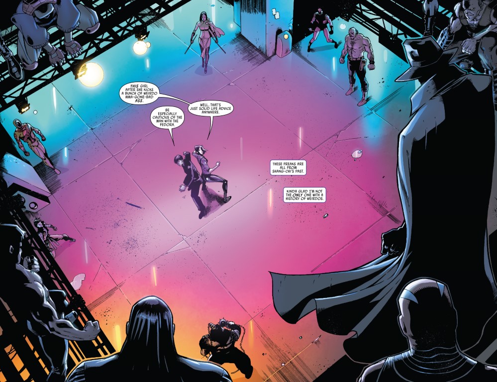 Domino 5 pg. 2-3 - published by A: Michael Shelfer Layouts: David Baldeon